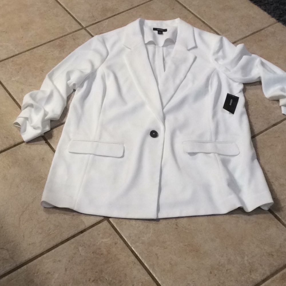 Weekend Sale-Alfani White Dress Blazer